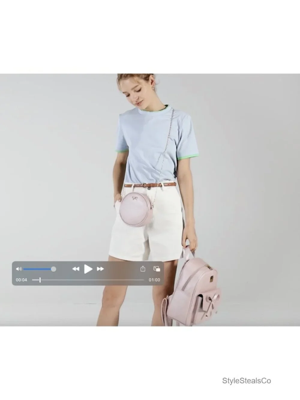 PU Leather Backpack Purse for Women Adjustable Shoulder Bag Rucksack